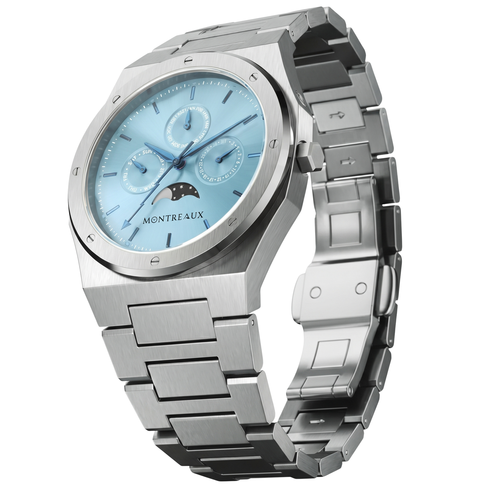 Reloj Montreaux — Esfera azul hielo